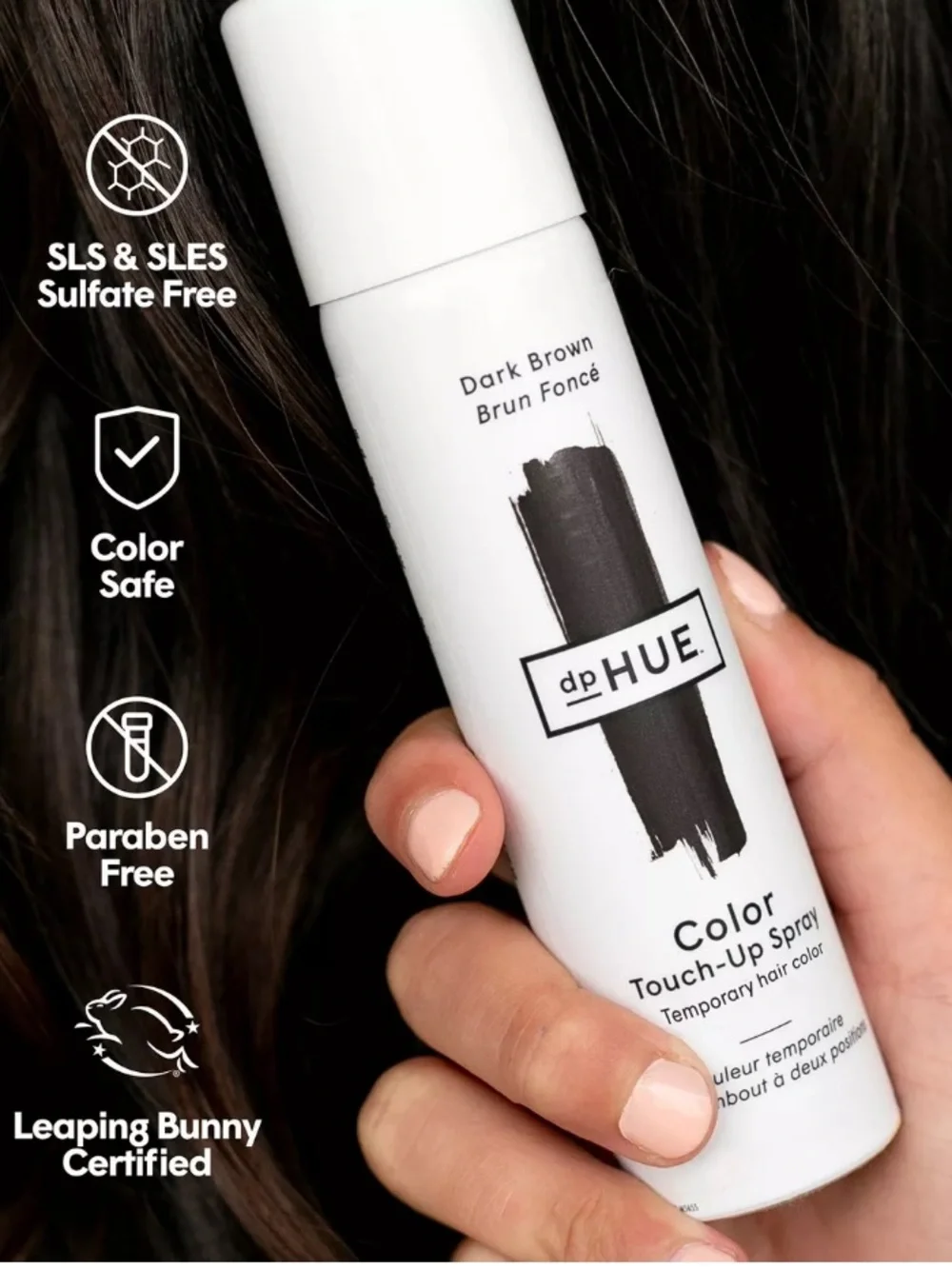 dpHUE Color Touch-Up Spray in Black 1.8oz BRAND NEW